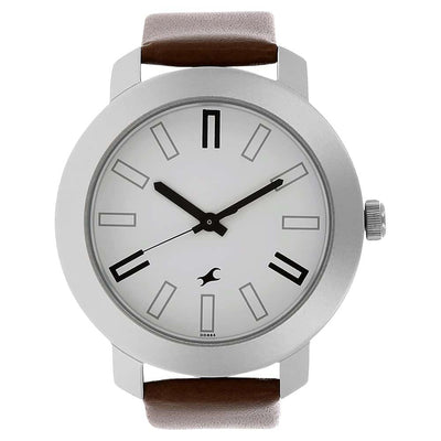 Fastrack Brown Leather