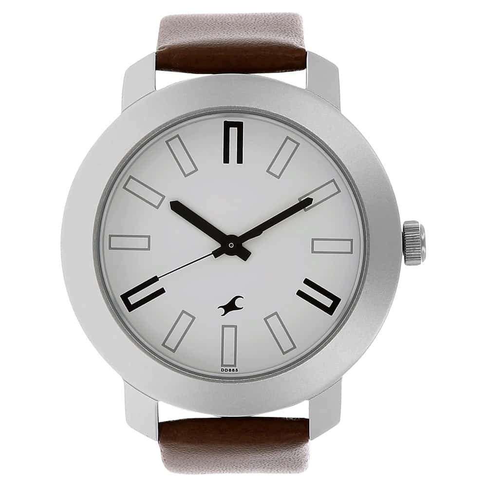 Fastrack Brown Leather