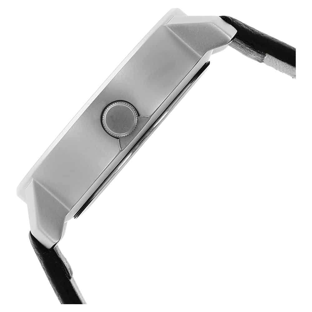Fastrack Grey Dial & Black Leather