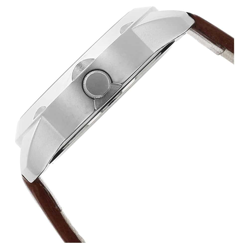 Fastrack Silver & Brown