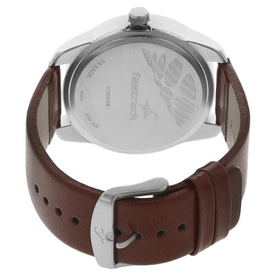 Fastrack Silver & Brown