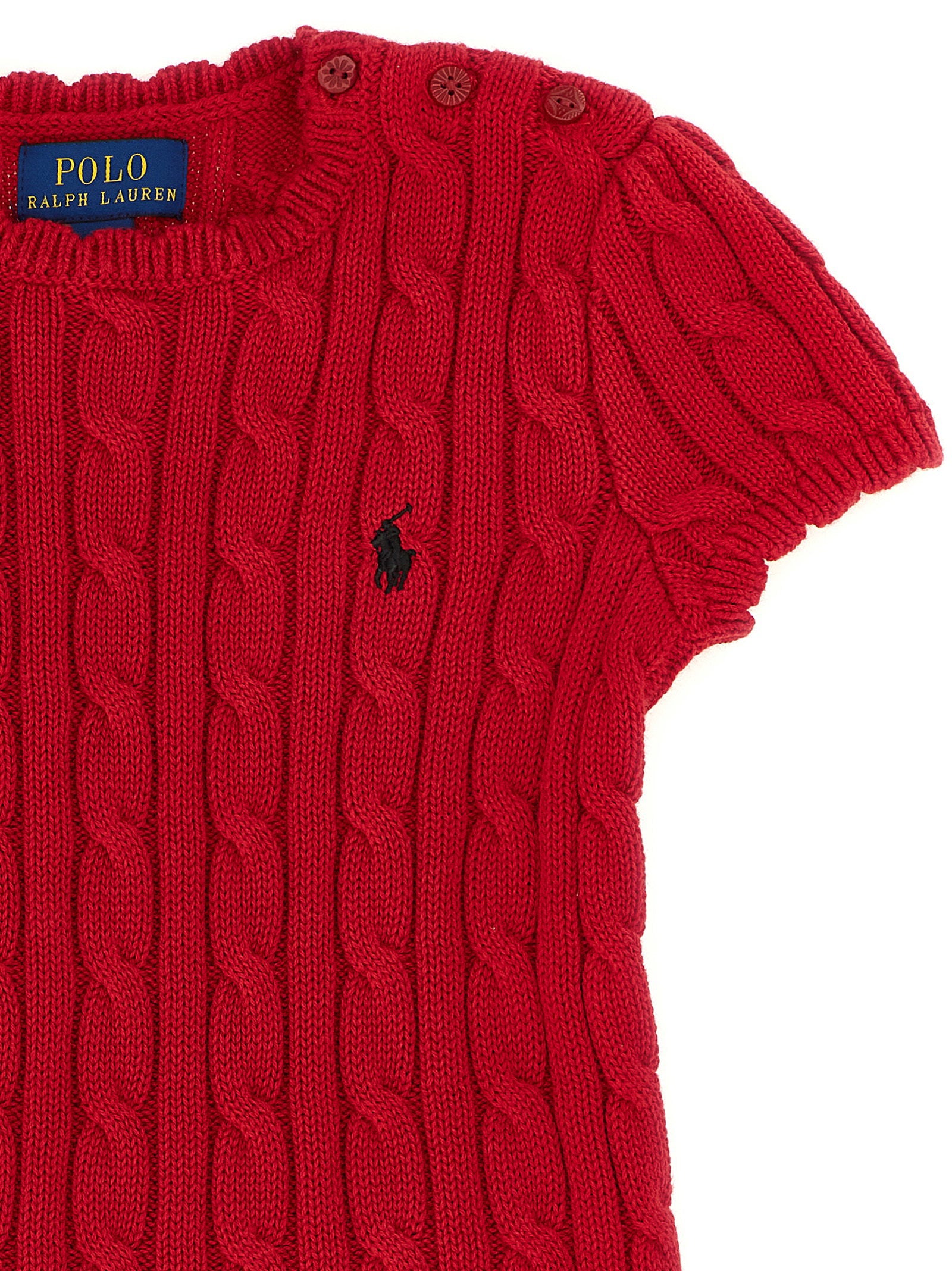 Polo Ralph Lauren Braided Knit Dress