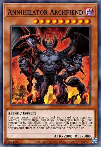 Annihilator Archfiend - IGAS-EN000 - Rare - Unlimited