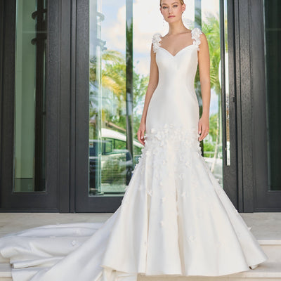 Sleeveless Mermaid Bridal Gown by Adrianna Papell 31312