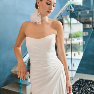 Fitted Strapless Bridal Gown by Adrianna Papell 31316