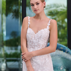 Lace Fitted Sleeveless Bridal Gown by Adrianna Papell 31325