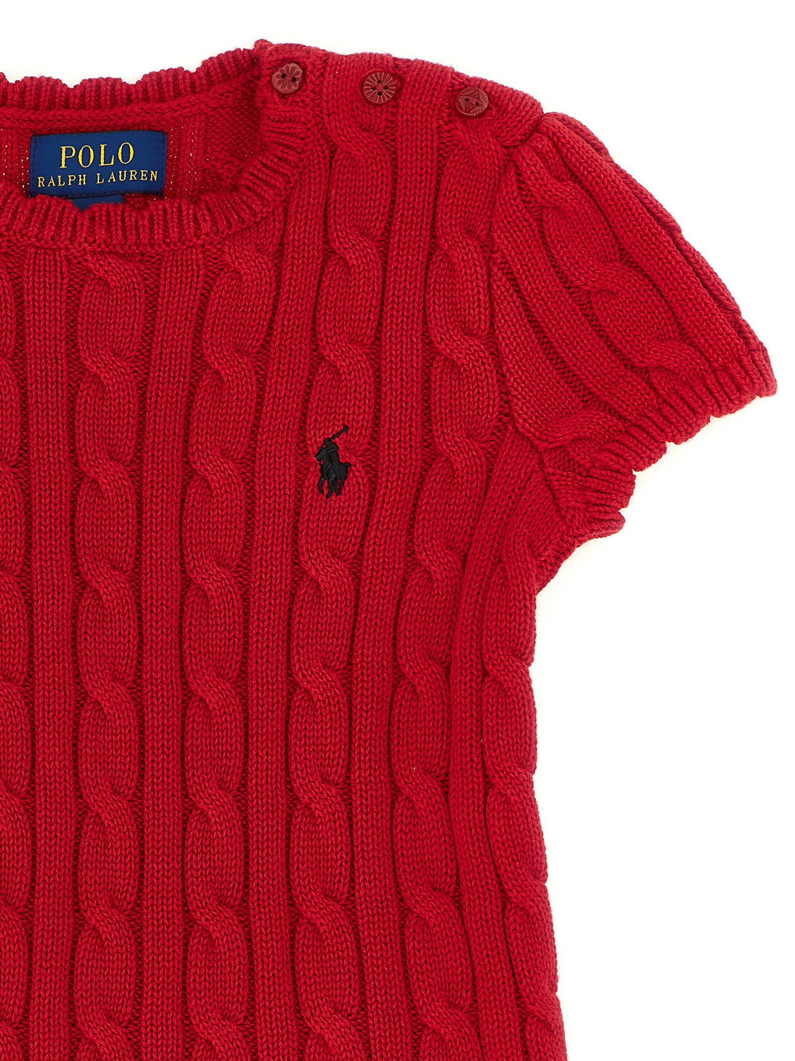 Polo Ralph Lauren Braided Knit Dress
