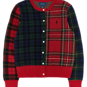 Polo Ralph Lauren Scottish Cardigan And Top Set