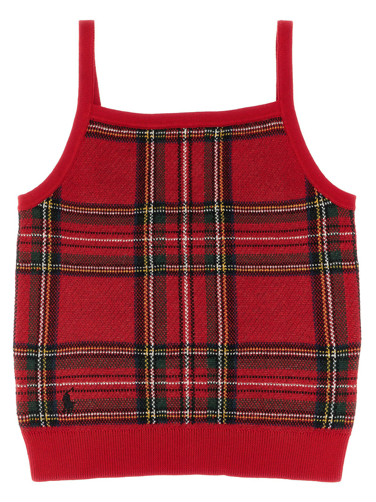 Polo Ralph Lauren Scottish Cardigan And Top Set