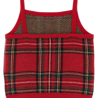 Polo Ralph Lauren Scottish Cardigan And Top Set