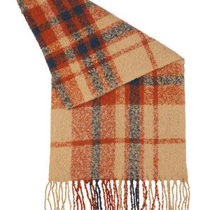 Boucle Plaid Scarf