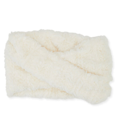 Solid Faux Fur Scarf