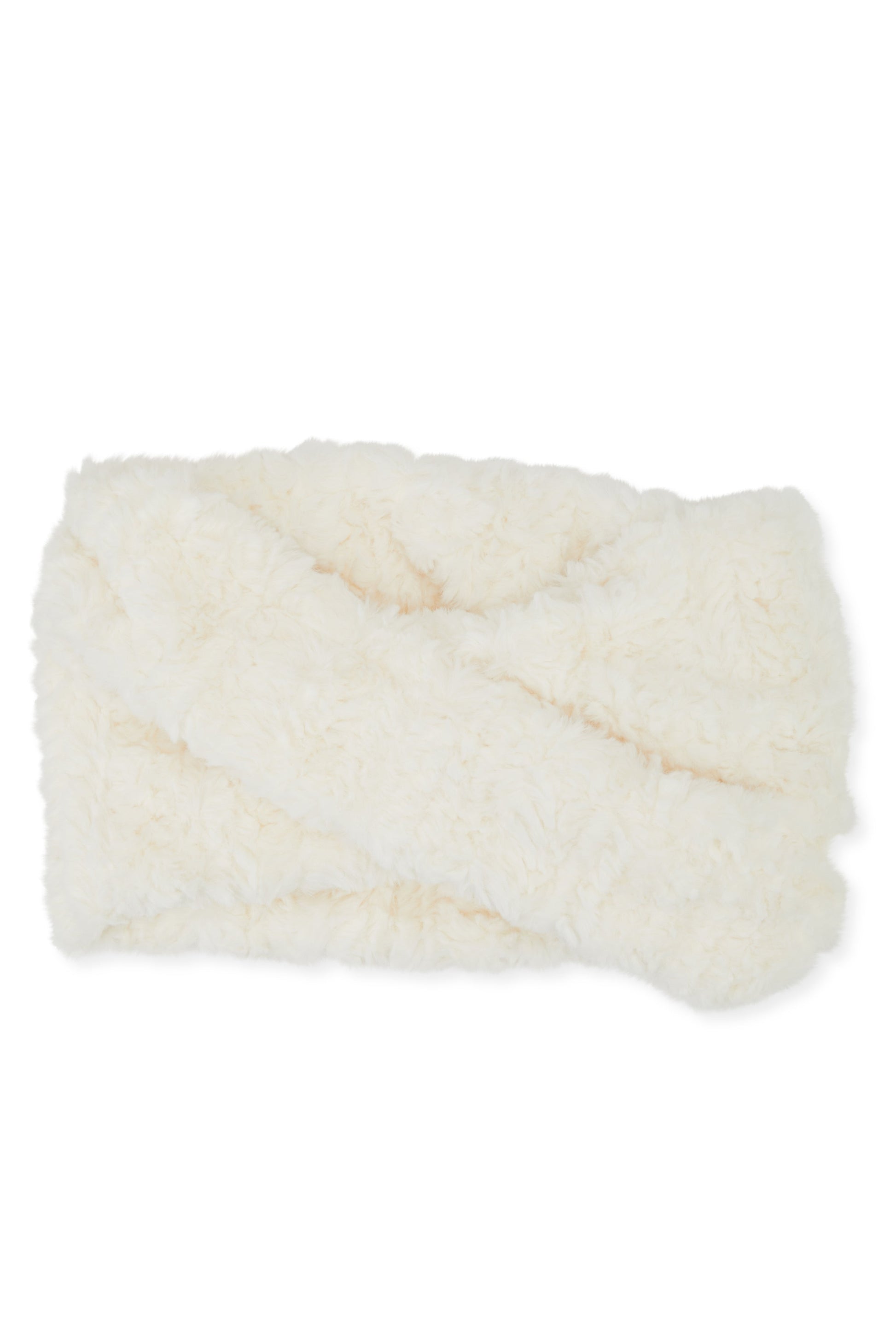 Solid Faux Fur Scarf