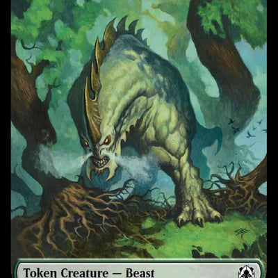 Beast Token (28) // Thopter Token (19) [March of the Machine: Commander: Tokens] [Non-Foil]