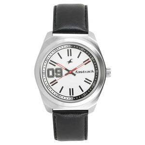 Varsity Black Leather