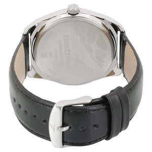 Varsity Black Leather