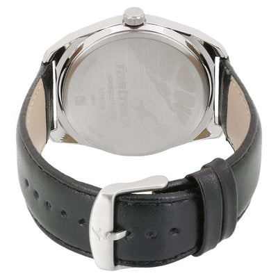 Varsity Black Leather