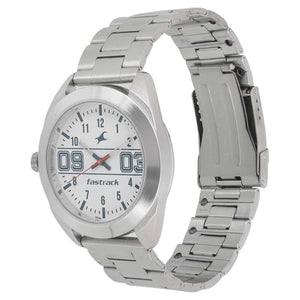Varsity White Dial & Stainless Steel Strap