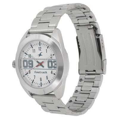 Varsity White Dial & Stainless Steel Strap
