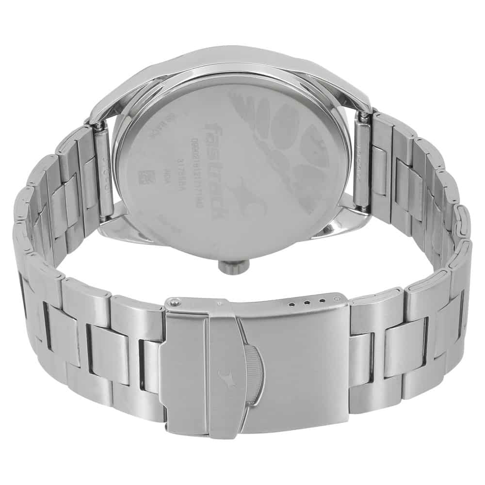 Varsity White Dial & Stainless Steel Strap