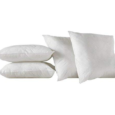 Kuber Industries Microfibre Cushion Filler Set of 2 Pieces (16"x16", White, CTKTC013954)
