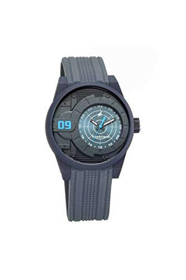 Trendies Black Dial & Silicone Strap