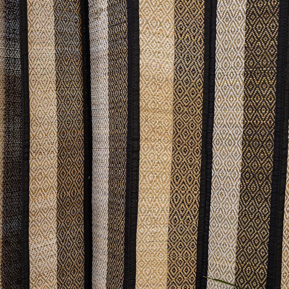 Beige - Madur Grass Door Curtain of Midnapore (7 x 4 feet)