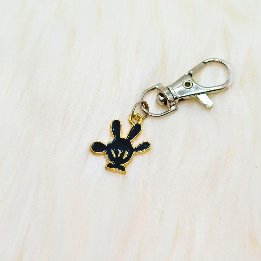 Charcoal Miki Phone Charm