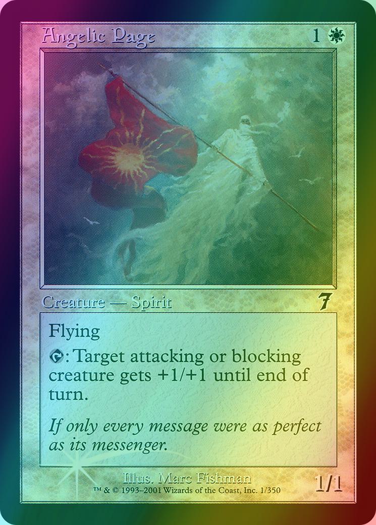Angelic Page [1x] [Seventh Edition] [Foil]