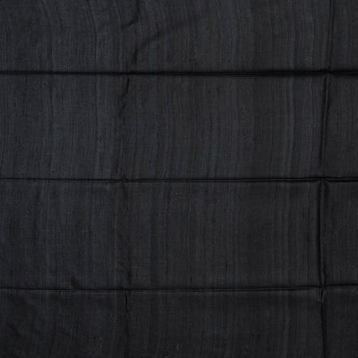 Beige Handwoven Tussar Silk Saree With Printed Bird Motifs