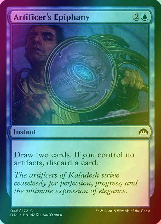 Artificer's Epiphany [45] [Magic Origins] [Foil]