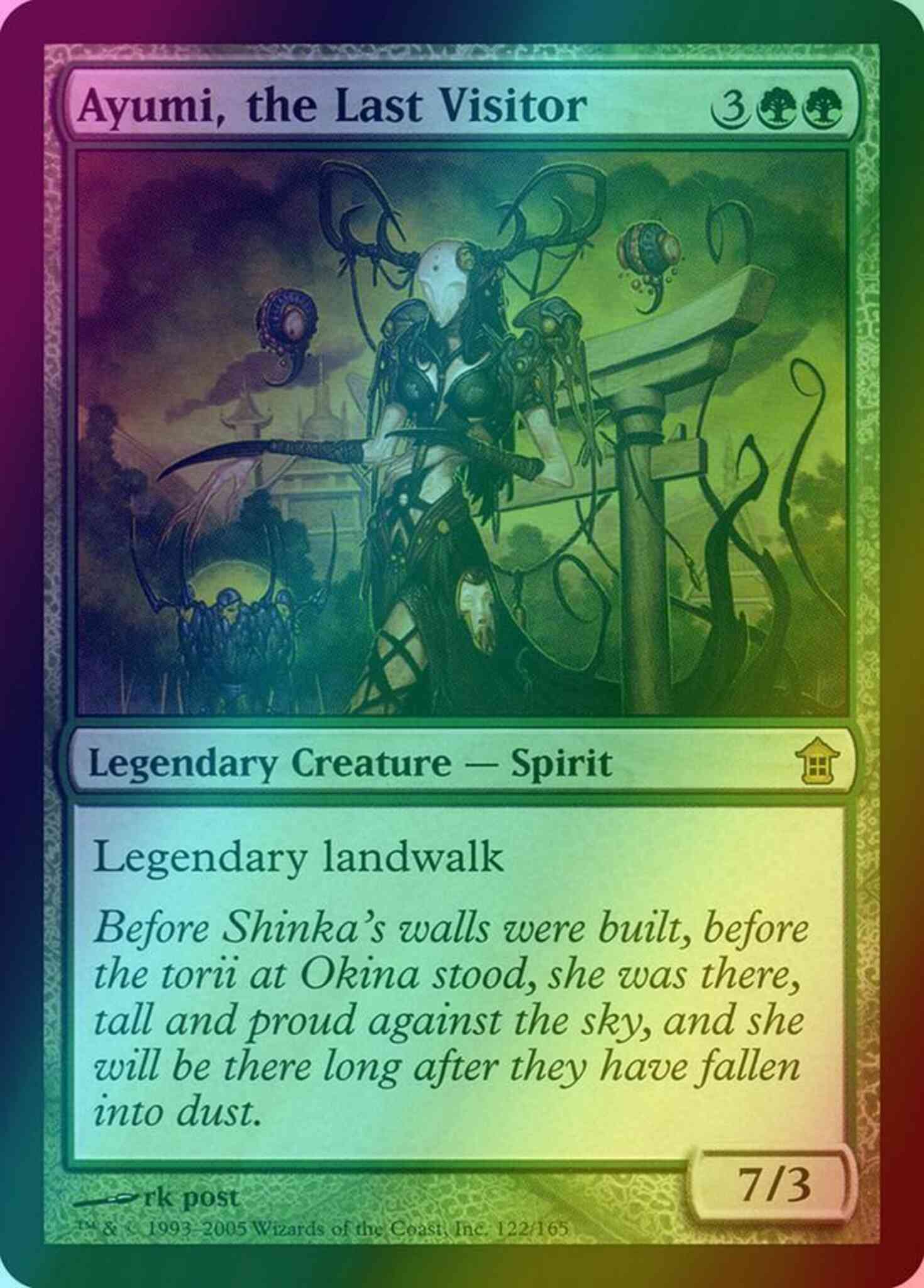 Ayumi, the Last Visitor [122] [Saviors of Kamigawa] [Foil]