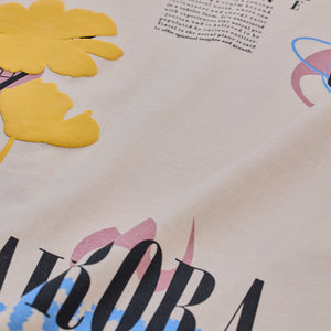 Aurora Cream Slim Fit T-Shirt