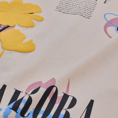 Aurora Cream Slim Fit T-Shirt