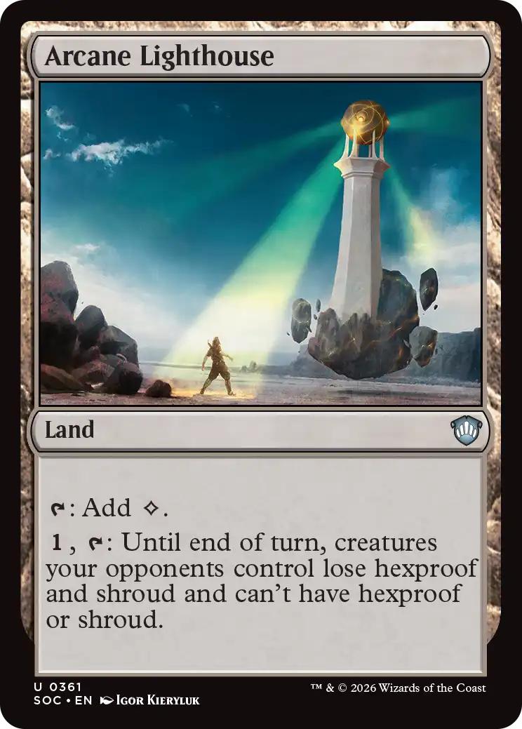 Arcane Lighthouse [361] [Secrets of Strixhaven: Commander] [Non-Foil]
