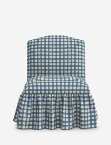 Dusty Blue Gingham