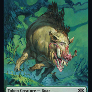 Boar Token (15) // Treasure Token (22) [Double Masters 2022: Tokens] [Non-Foil]