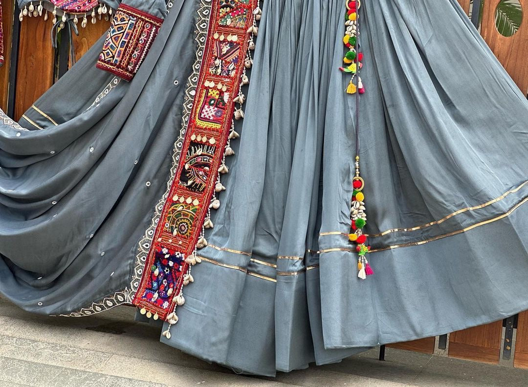 Ethenika Navratri Special Designer Chaniya Choli (Fully Stitched)