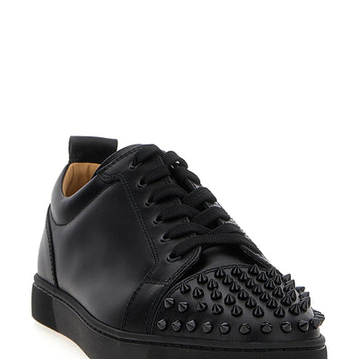 Christian Louboutin Louis Junior Spikes Flat Sneakers