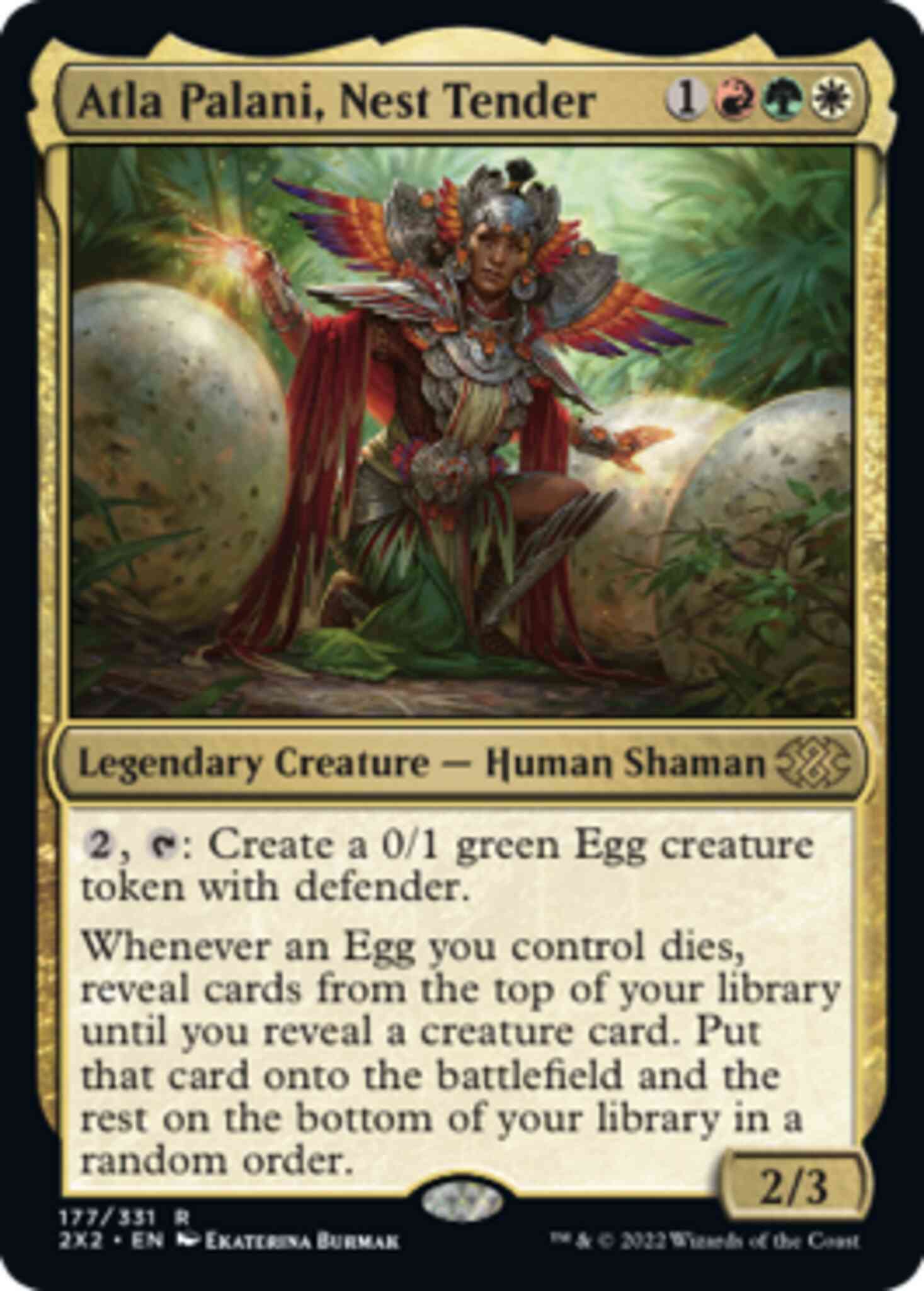 Atla Palani, Nest Tender [177] [Double Masters 2022] [Non-Foil]