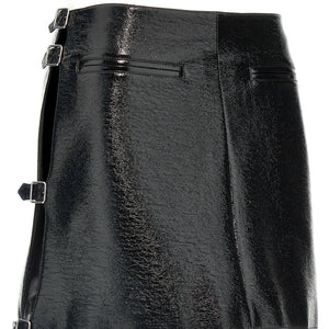 Courreges Mini Multi Sangle Vinyl Skirt
