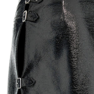 Courreges Mini Multi Sangle Vinyl Skirt