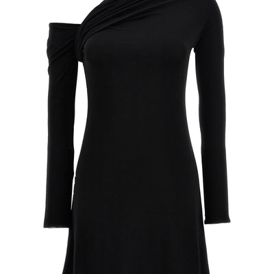 Courreges Twist Crepe Mini Dress