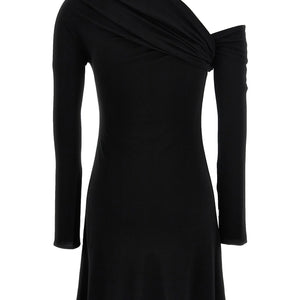 Courreges Twist Crepe Mini Dress