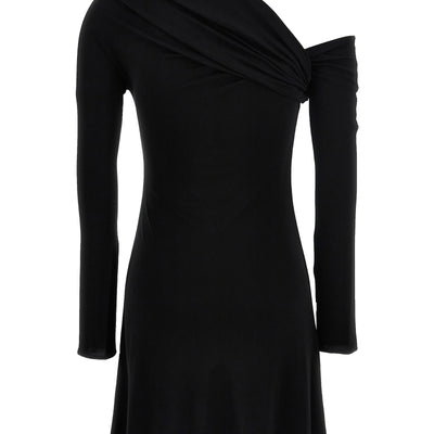 Courreges Twist Crepe Mini Dress