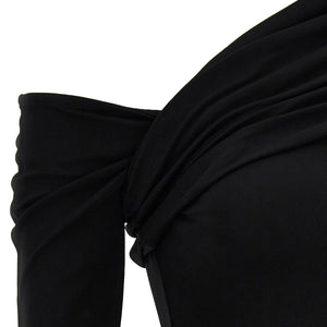 Courreges Twist Crepe Mini Dress