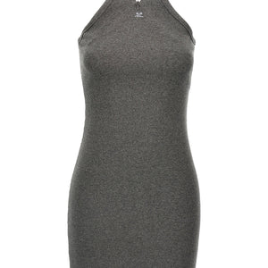 Courreges Criss Cross 90s Mini Dress