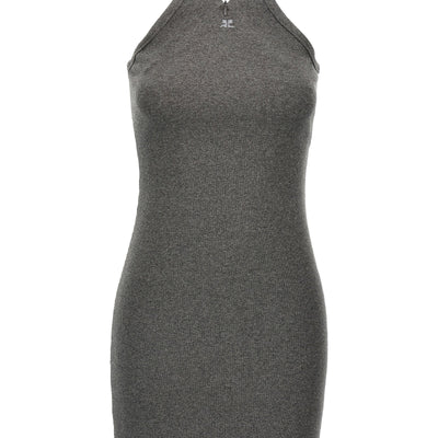 Courreges Criss Cross 90s Mini Dress