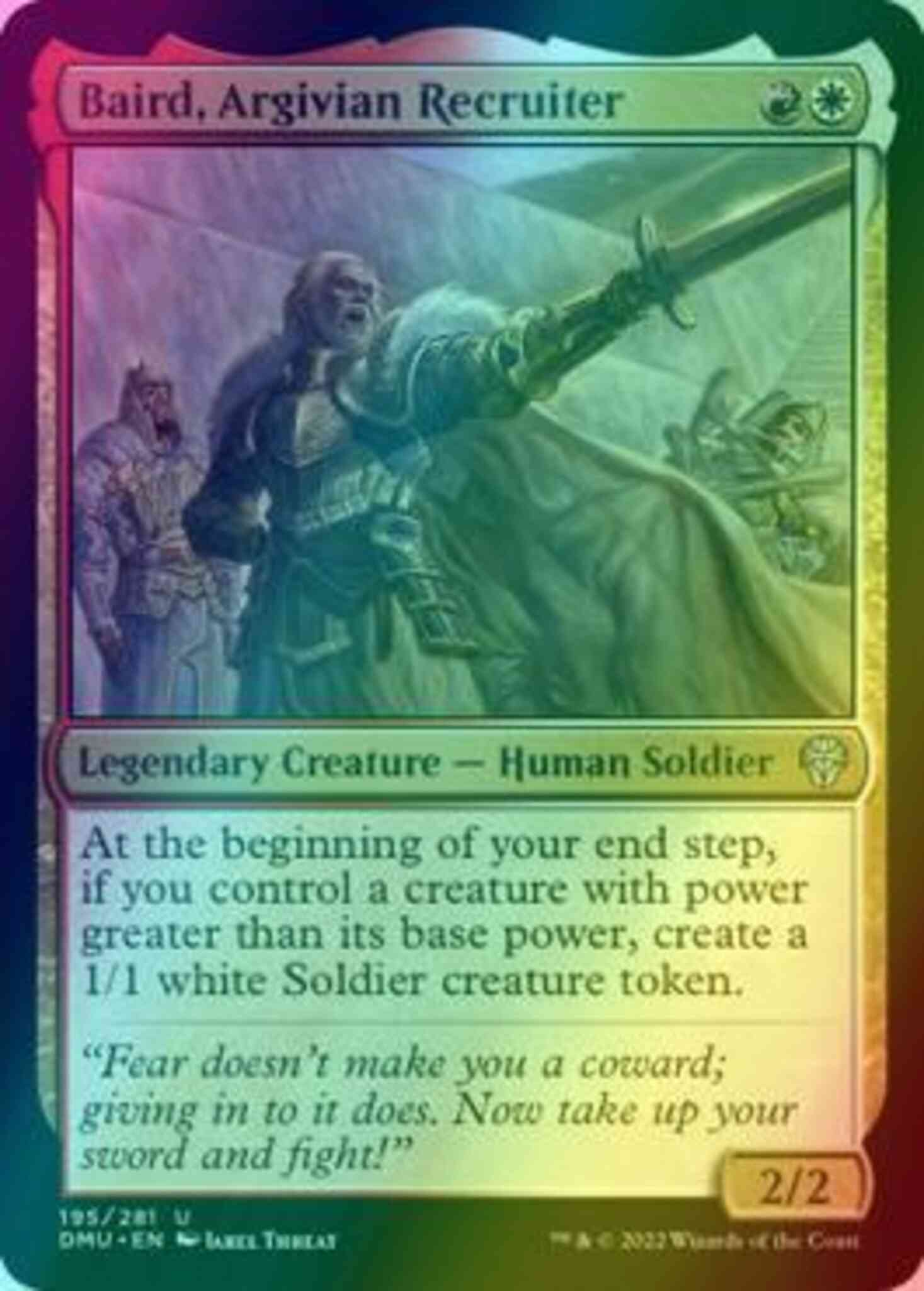 Baird, Argivian Recruiter [195] [Dominaria United] [Foil]
