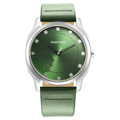 Stunners Green Leather
